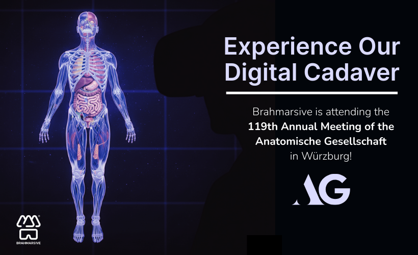 Experience Our Digital Cadaver: Brahmarsive is attending the 119th Annual Meeting of the Anatomische Gesellschaft in Würzburg!