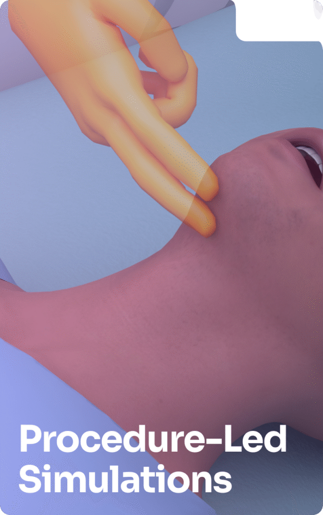 procedure led simulations
