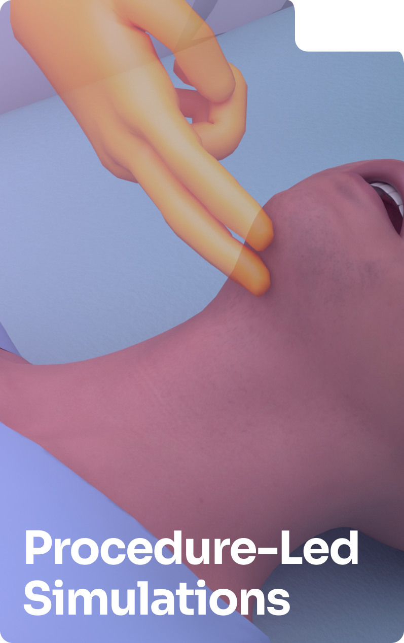procedure led simulations