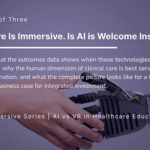 The future is immersive is AI welcome inside it