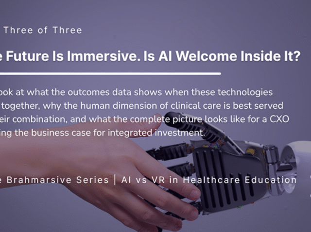The future is immersive is AI welcome inside it